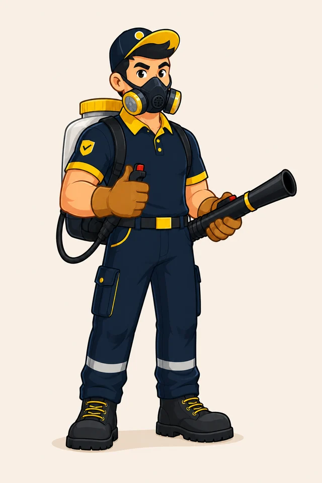 Norman, technicien des Dératiseurs Normands